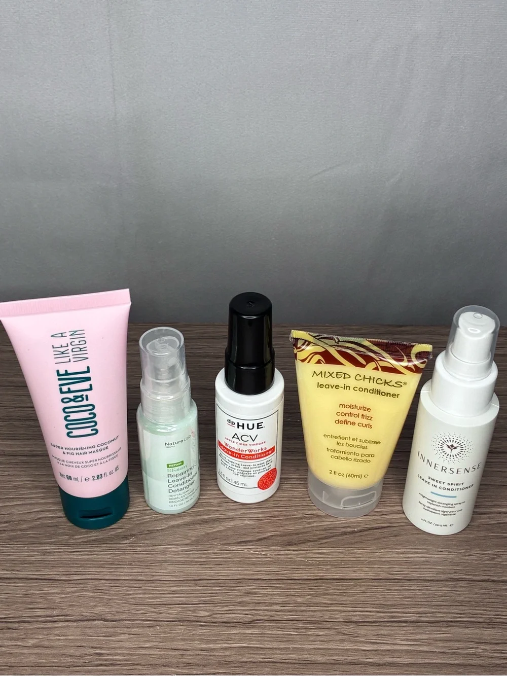 Five Piece Luxury Leave In Conditioner Hair Care Gift Set